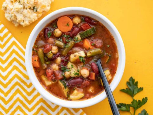 Easy Minestrone Soup - Budget Bytes