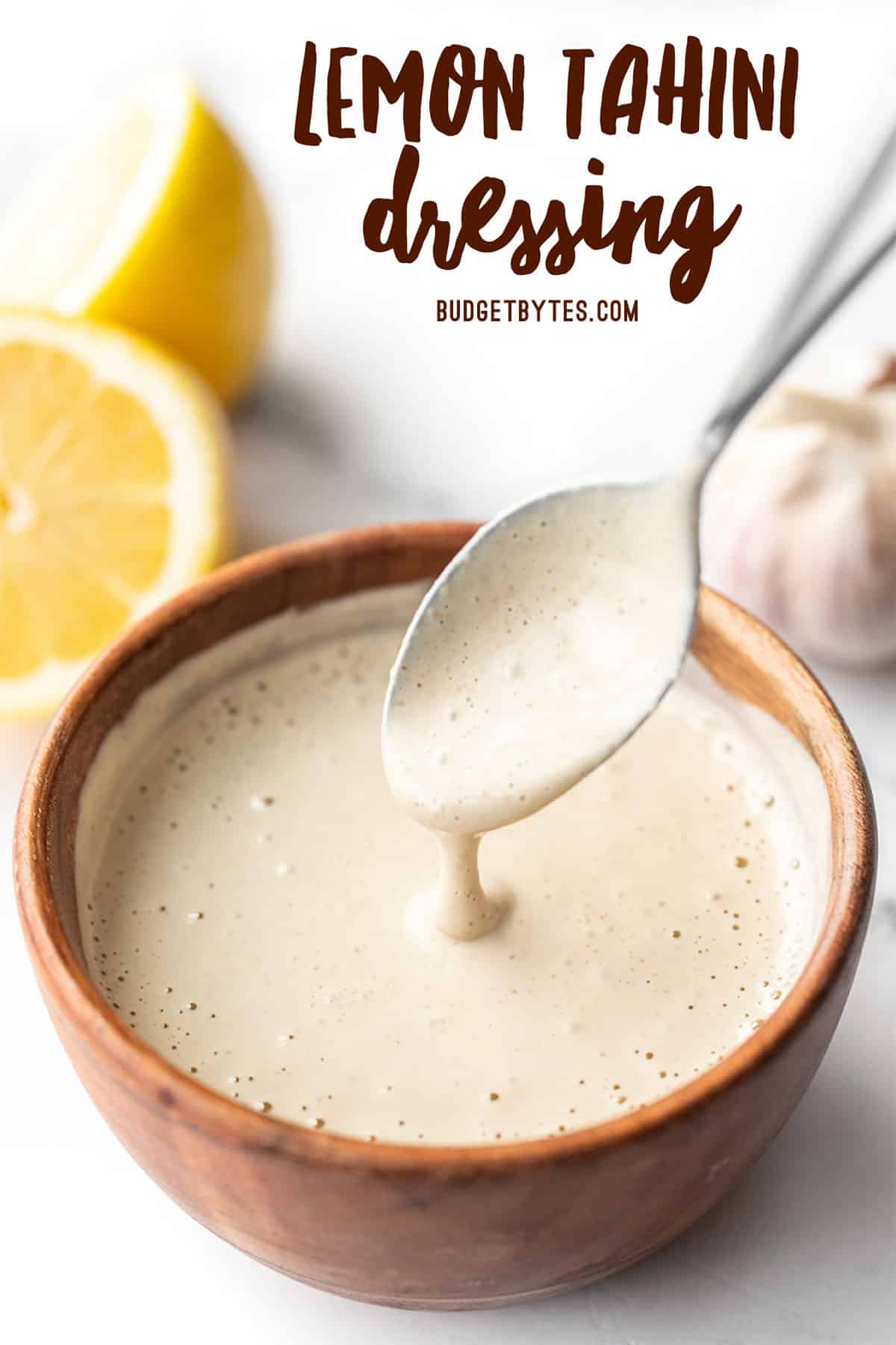 Lemon Tahini Dressing - Budget Bytes