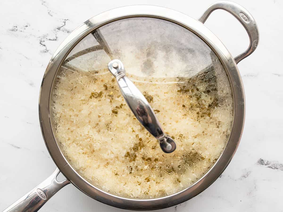 One Pot Lemon Garlic Shrimp and Rice - Budget Bytes