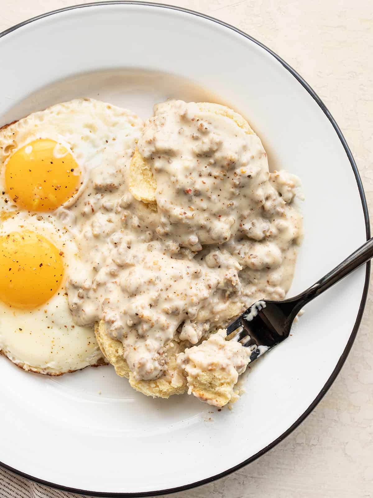 Easy Country Sausage Gravy - Budget Bytes