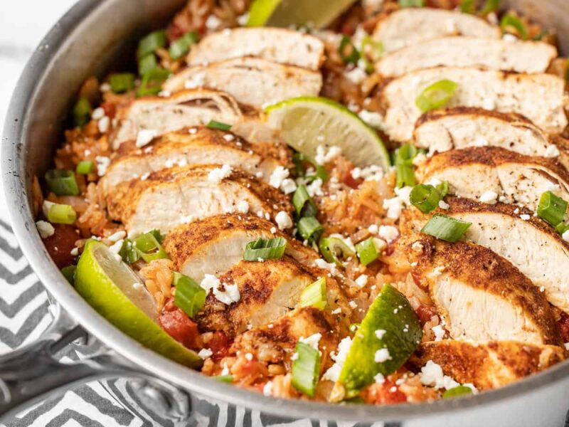 Chipotle Lime Chicken And Rice - One Pot! - Budget Bytes