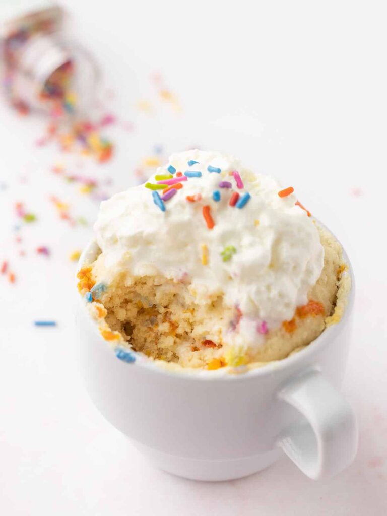 5-Minute Funfetti Mug Cake - Budget Bytes