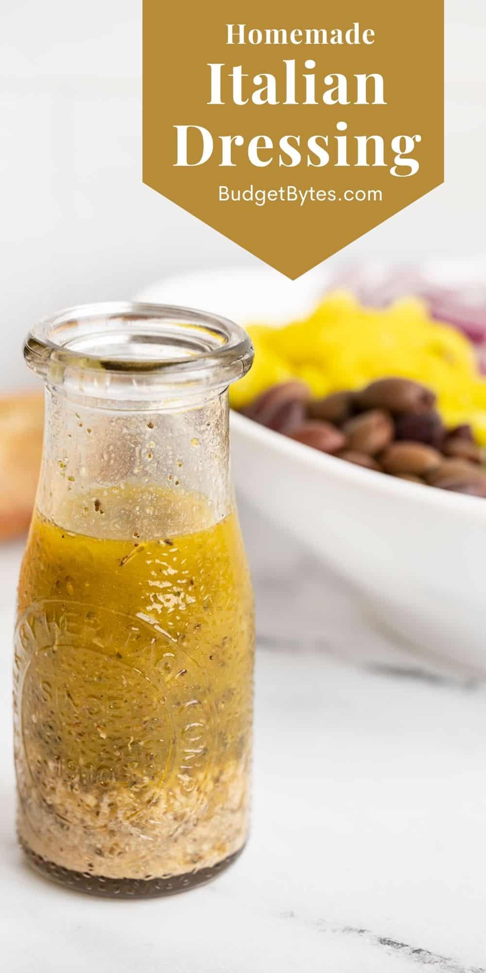 Homemade Italian Dressing Recipe Budget Bytes   Italian Dressing PIN1 