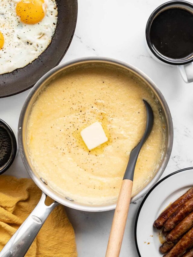 The Best Cheese Grits - Budget Bytes