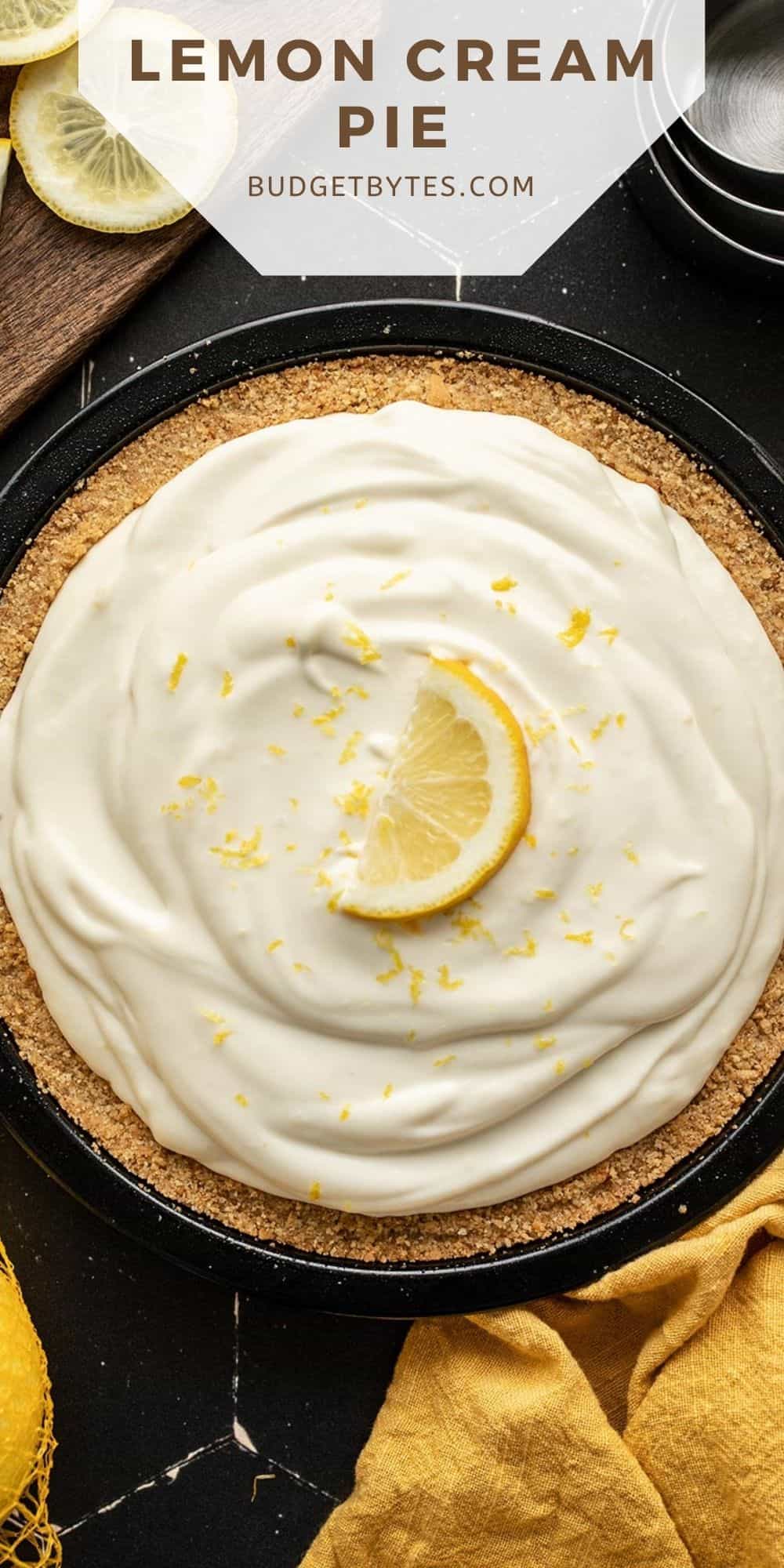 Easy Lemon Cream Pie | Fun Facts Of Life