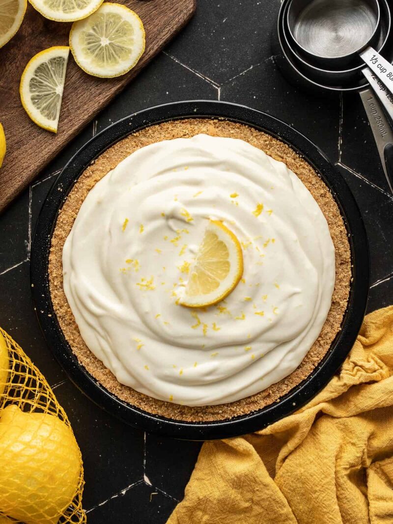 Easy Lemon Cream Pie NoBake Filling Budget Bytes