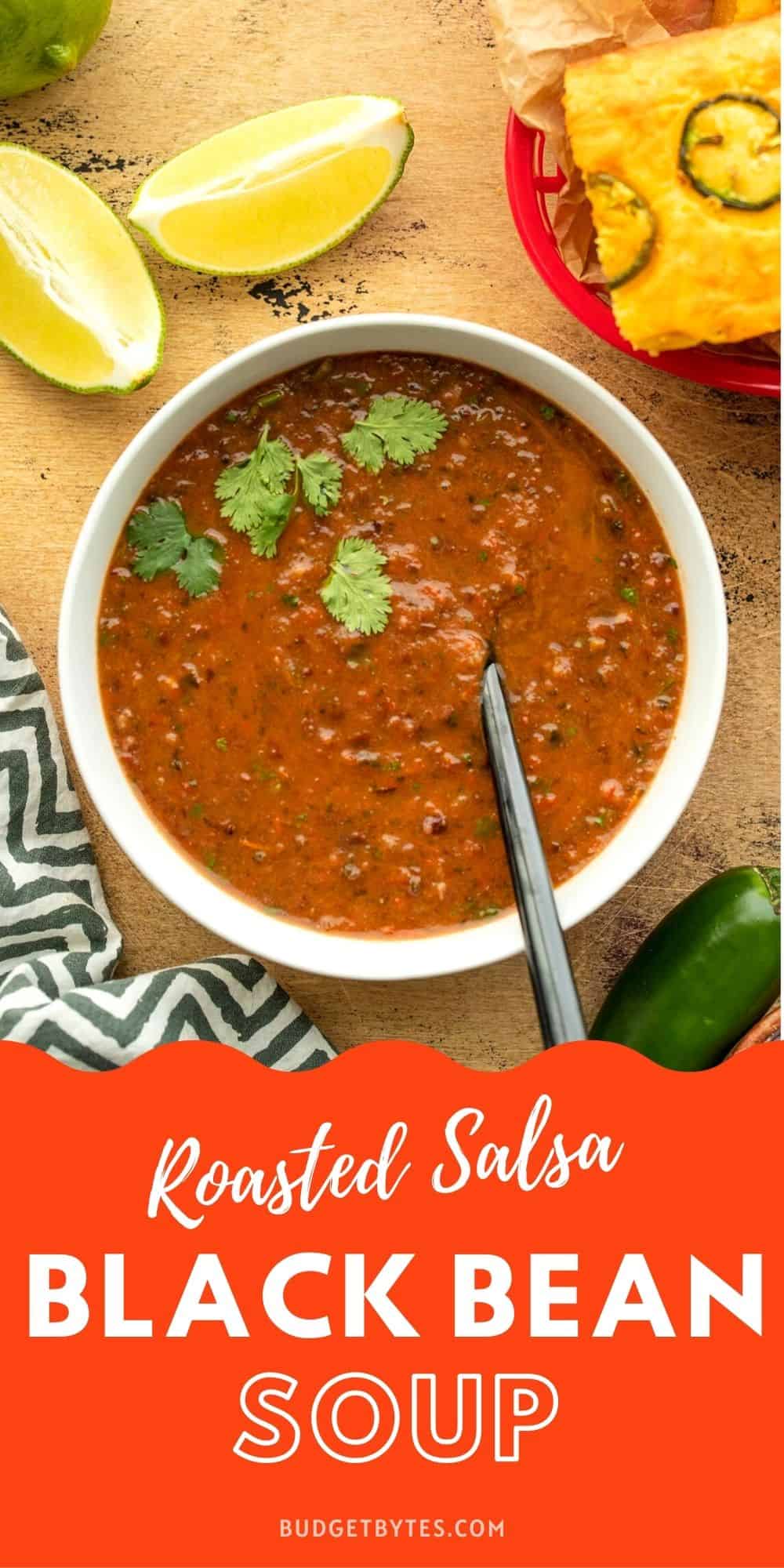 How To Make Black Bean Salsa Soup 9835