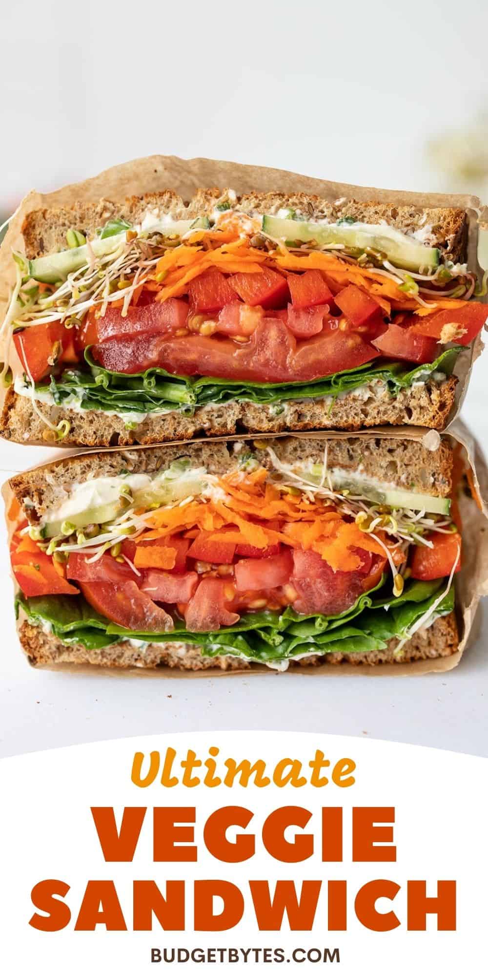 How to Make the Best Veggie Sandwich - Budget Bytes