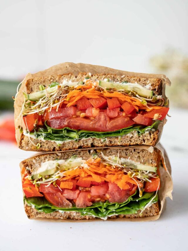 How to Make the Best Veggie Sandwich - Budget Bytes