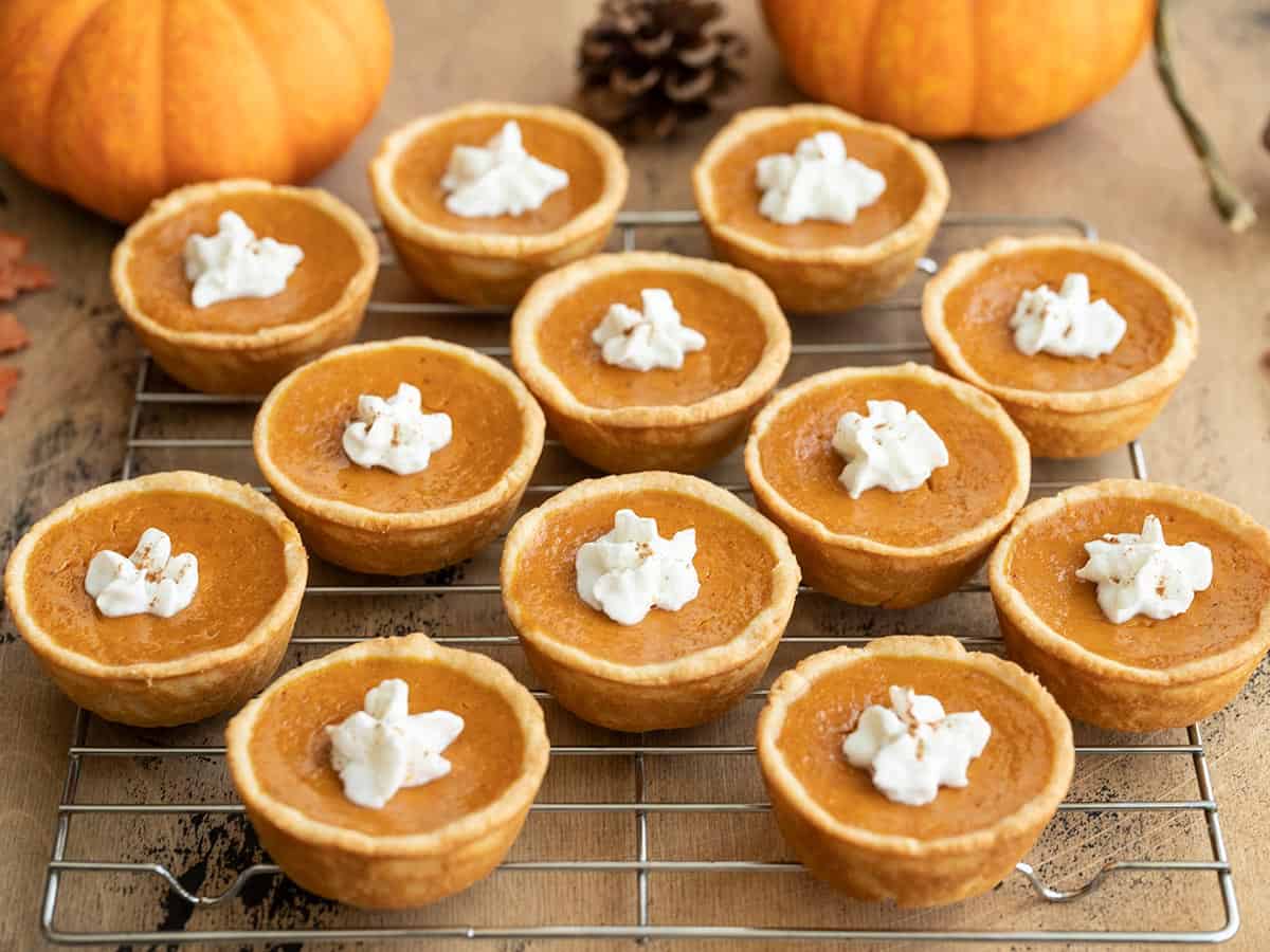 Easy Mini Pumpkin Pies – If You Give a Blonde a Kitchen