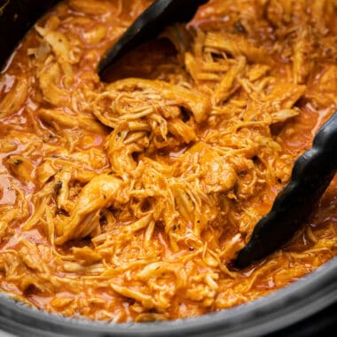 Slow Cooker Buffalo Chicken - Budget Bytes