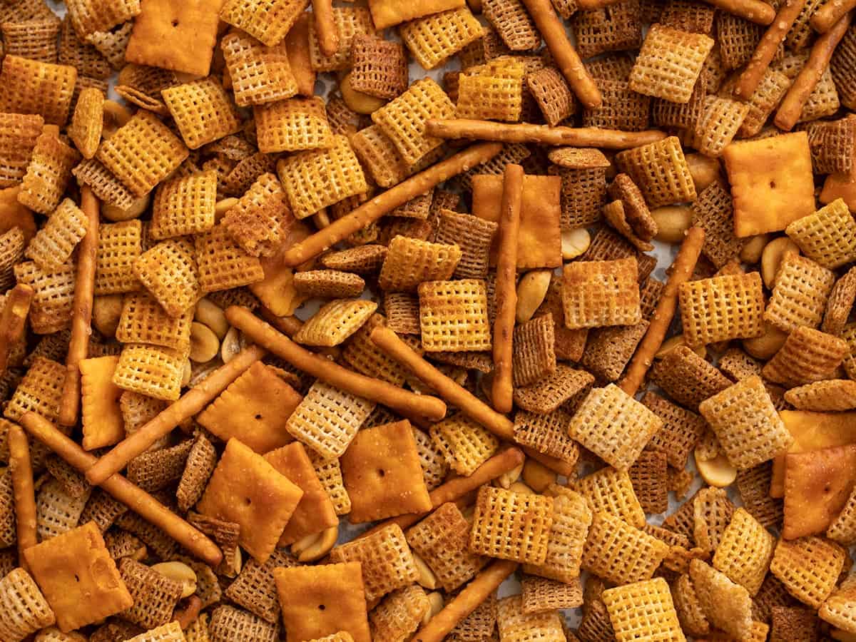 Zesty 3 Cheese Snack Mix