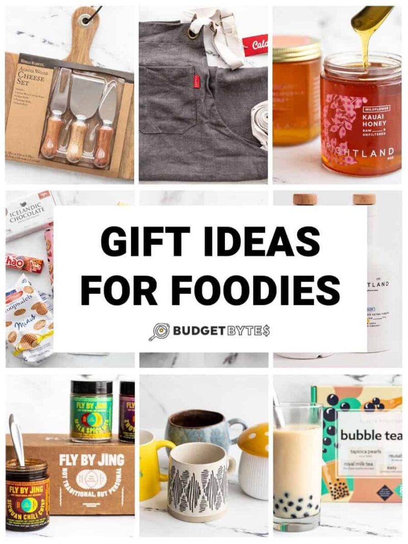 47 Gift Ideas For Foodies, Cooking Gift Guide