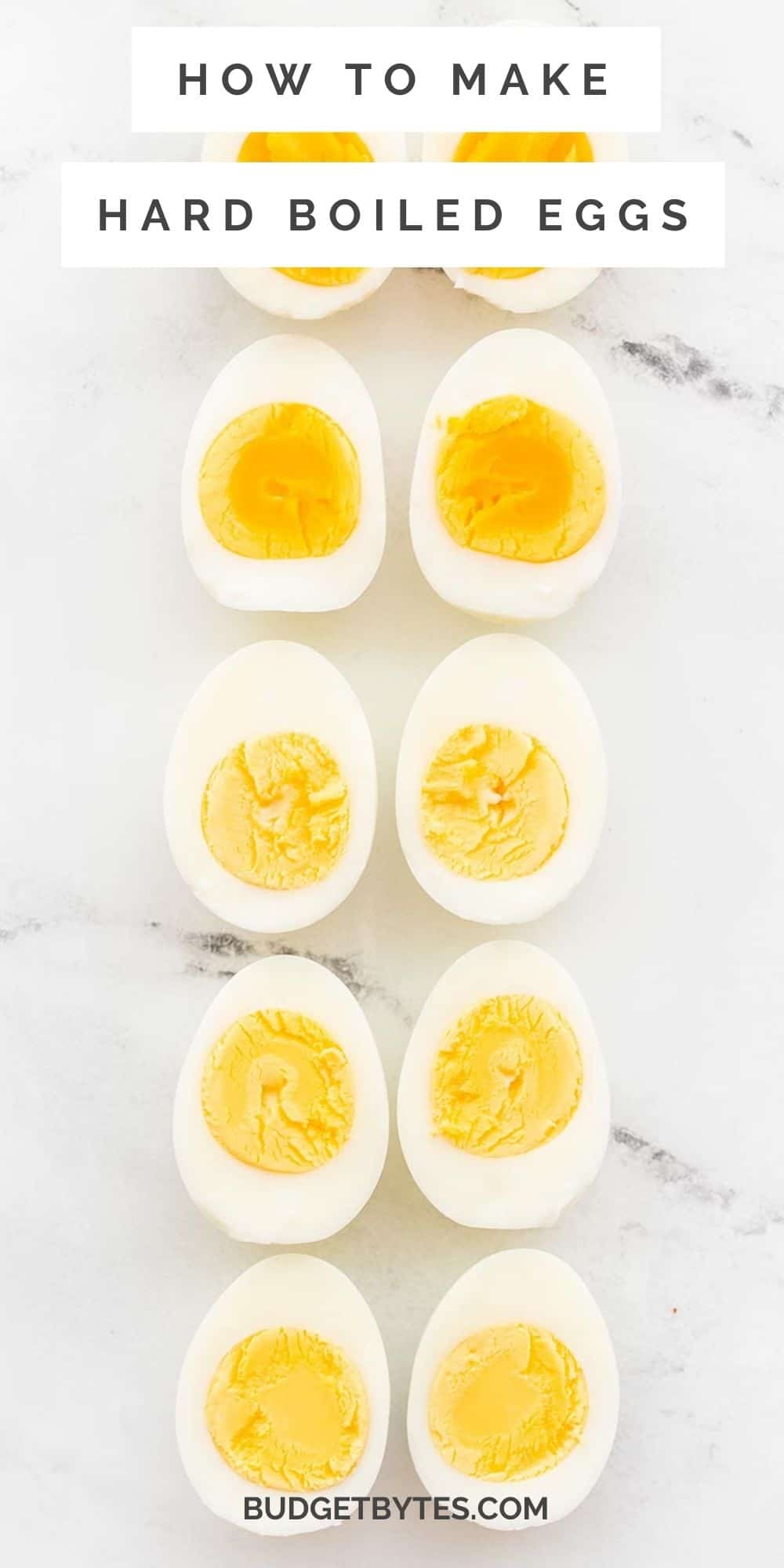 How To Make Hard Boiled Eggs - Budget Bytes