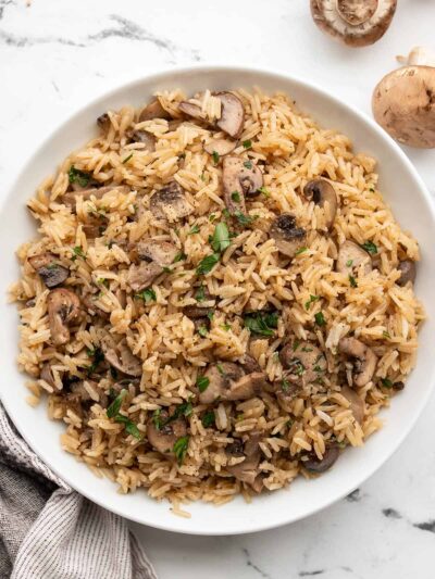 Mushroom Rice Recipe (Simple and Flavorful!) - Budget Bytes