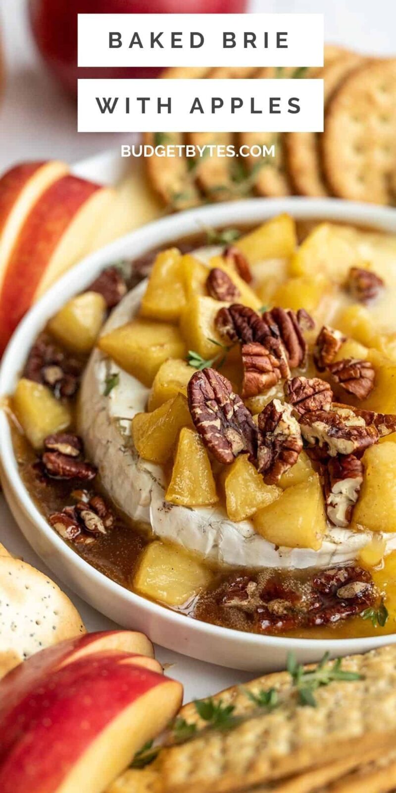 Apples-and-Honey Baked Brie Recipe