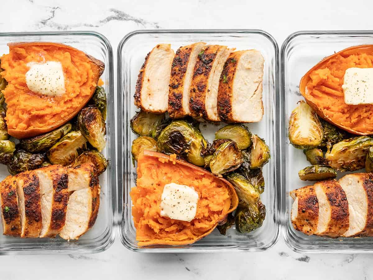 Chicken Salad Protein Boxes (Meal Planning)