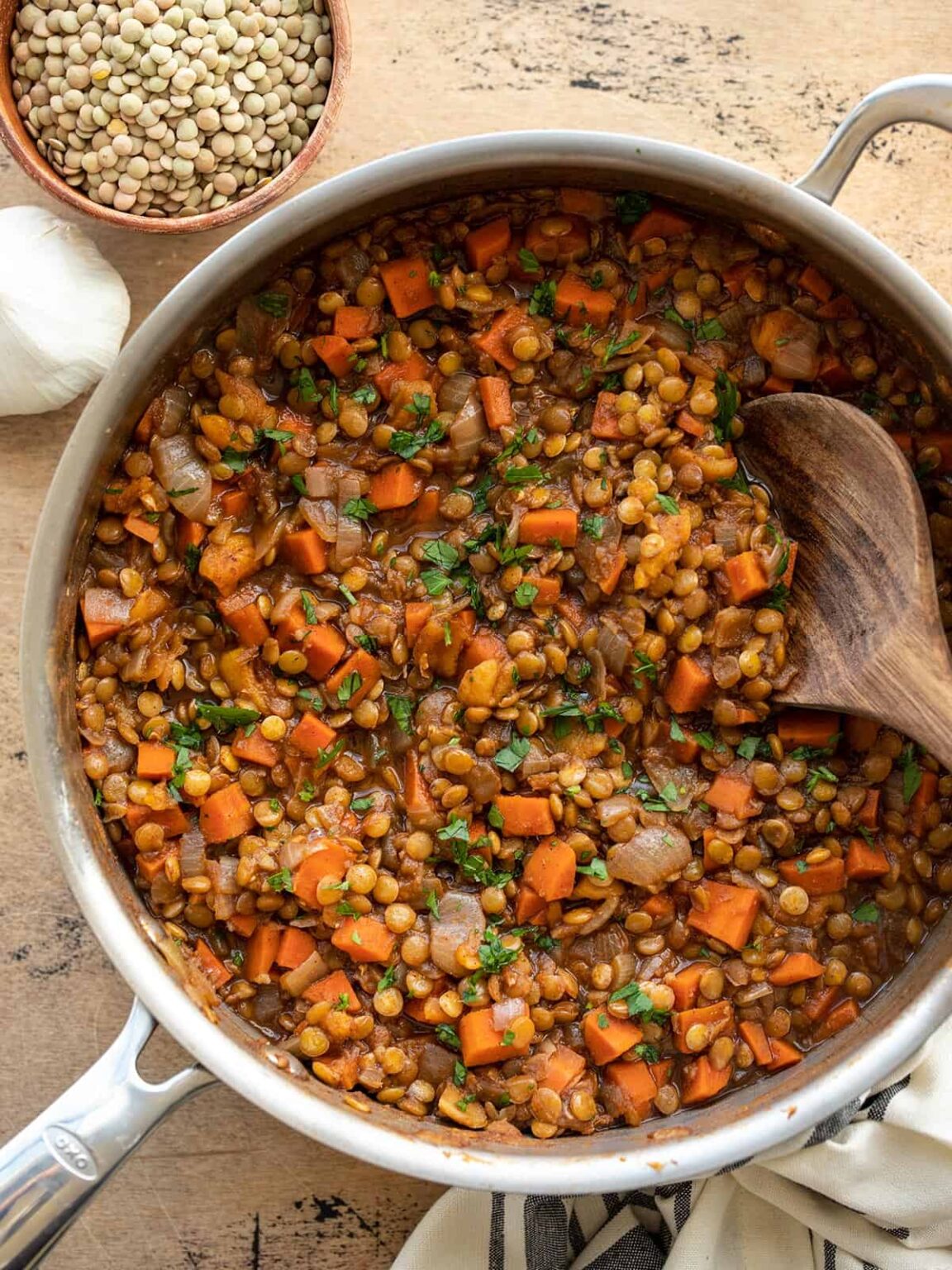 Spiced Lentils with Carrots - Budget Bytes