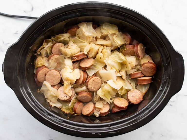 Slow Cooker Cabbage And Sausage Budget Bytes