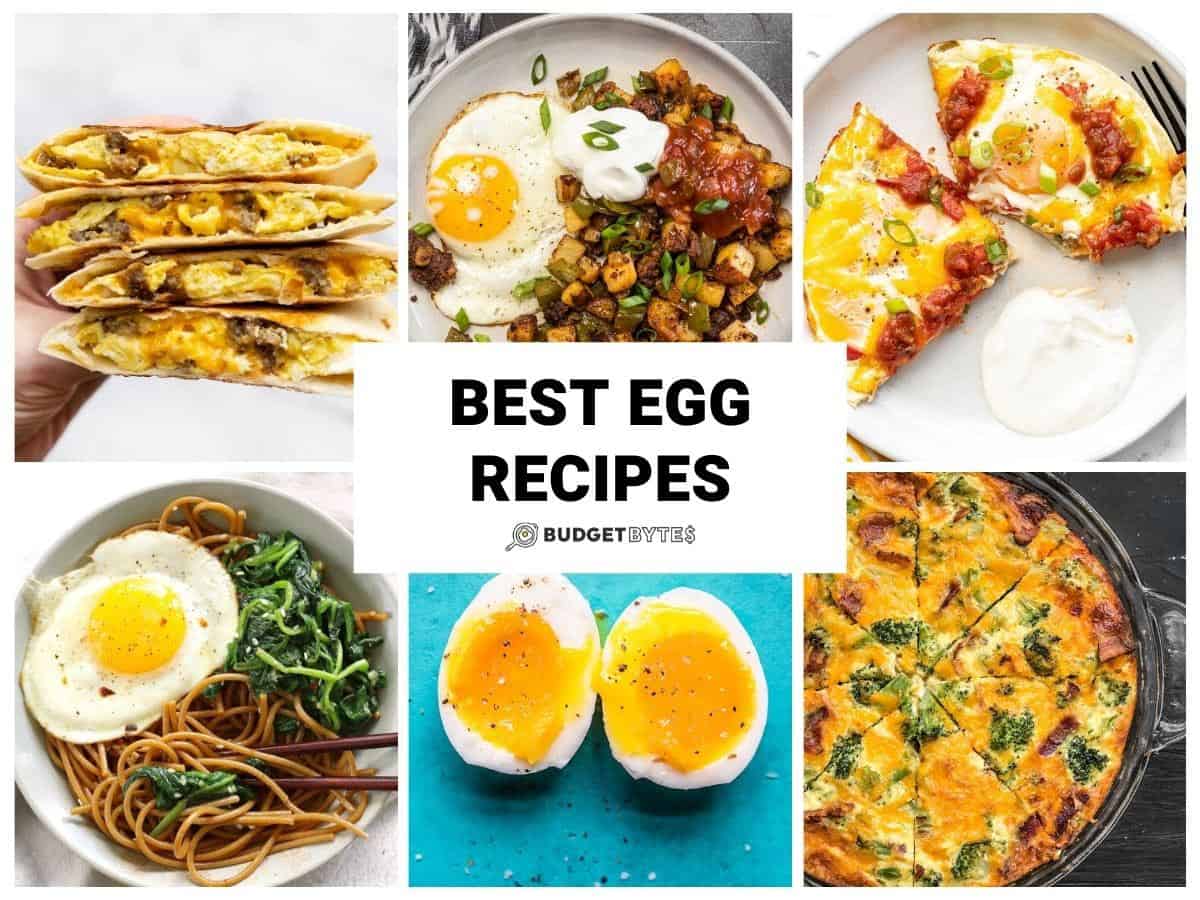 egg recipes for dinner