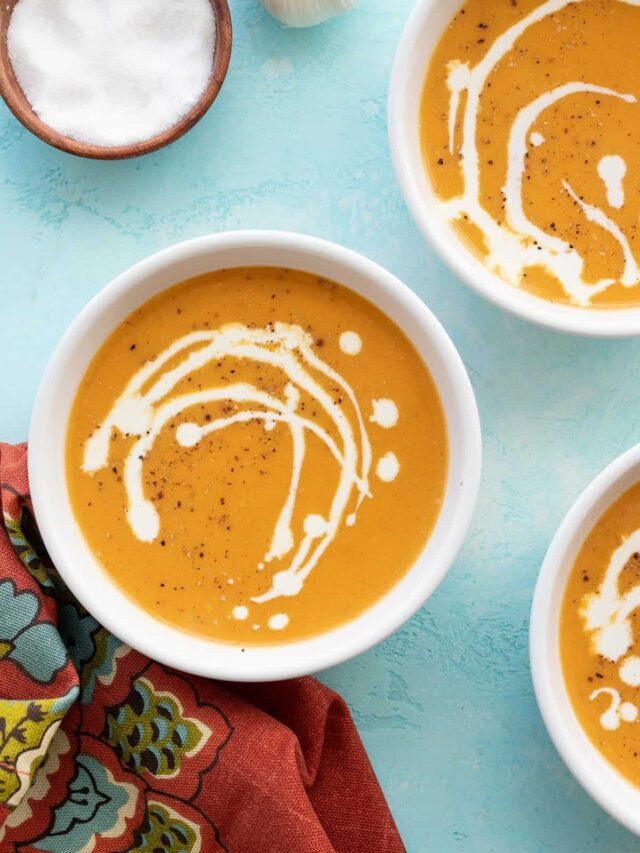 Creamy Sweet Potato Soup - Budget Bytes