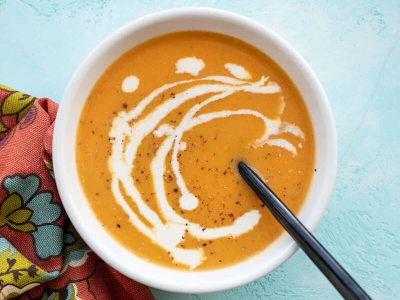 Creamy Sweet Potato Soup Budget Bytes