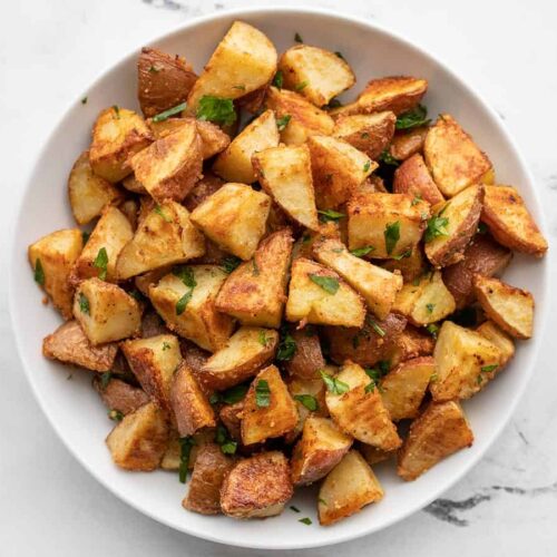 Parmesan Roasted Potatoes - Budget Bytes