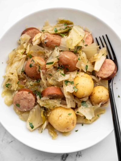 Slow Cooker Cabbage and Sausage - Budget Bytes