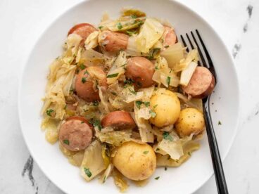 Slow Cooker Cabbage and Sausage - Budget Bytes