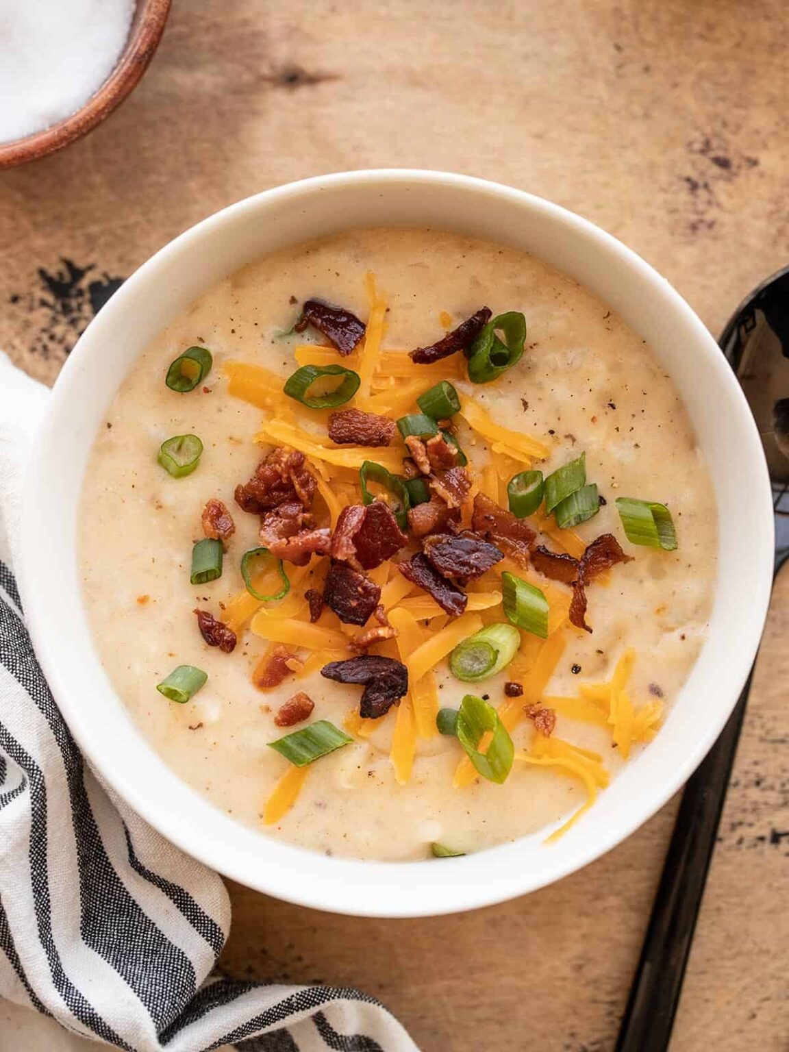 Loaded Potato Soup - Budget Bytes