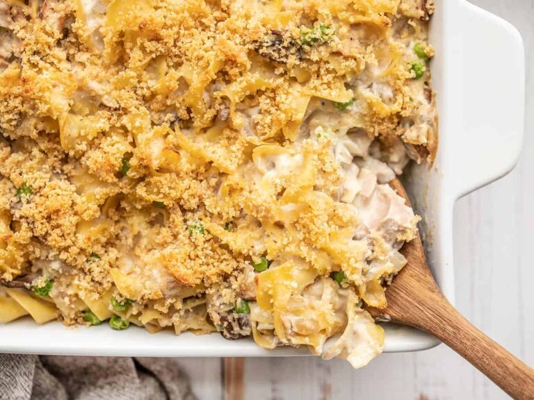 Tuna Noodle Casserole (No Canned Soup) - Budget Bytes