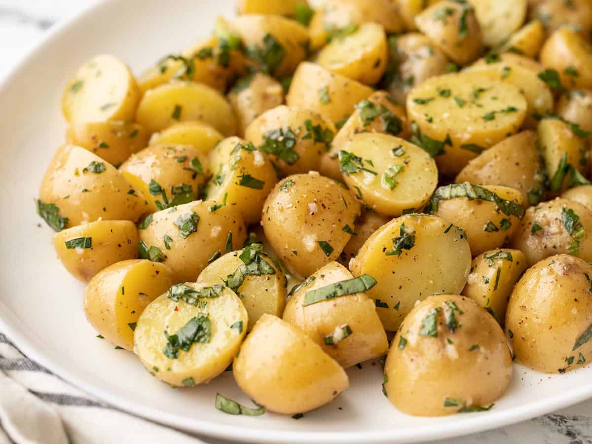 Serve these Orange Dijon Little Potatoes as a hot side or chilled for an  unexpected twist on classic potato salad!⁠ ⁠ Click the link in bio…
