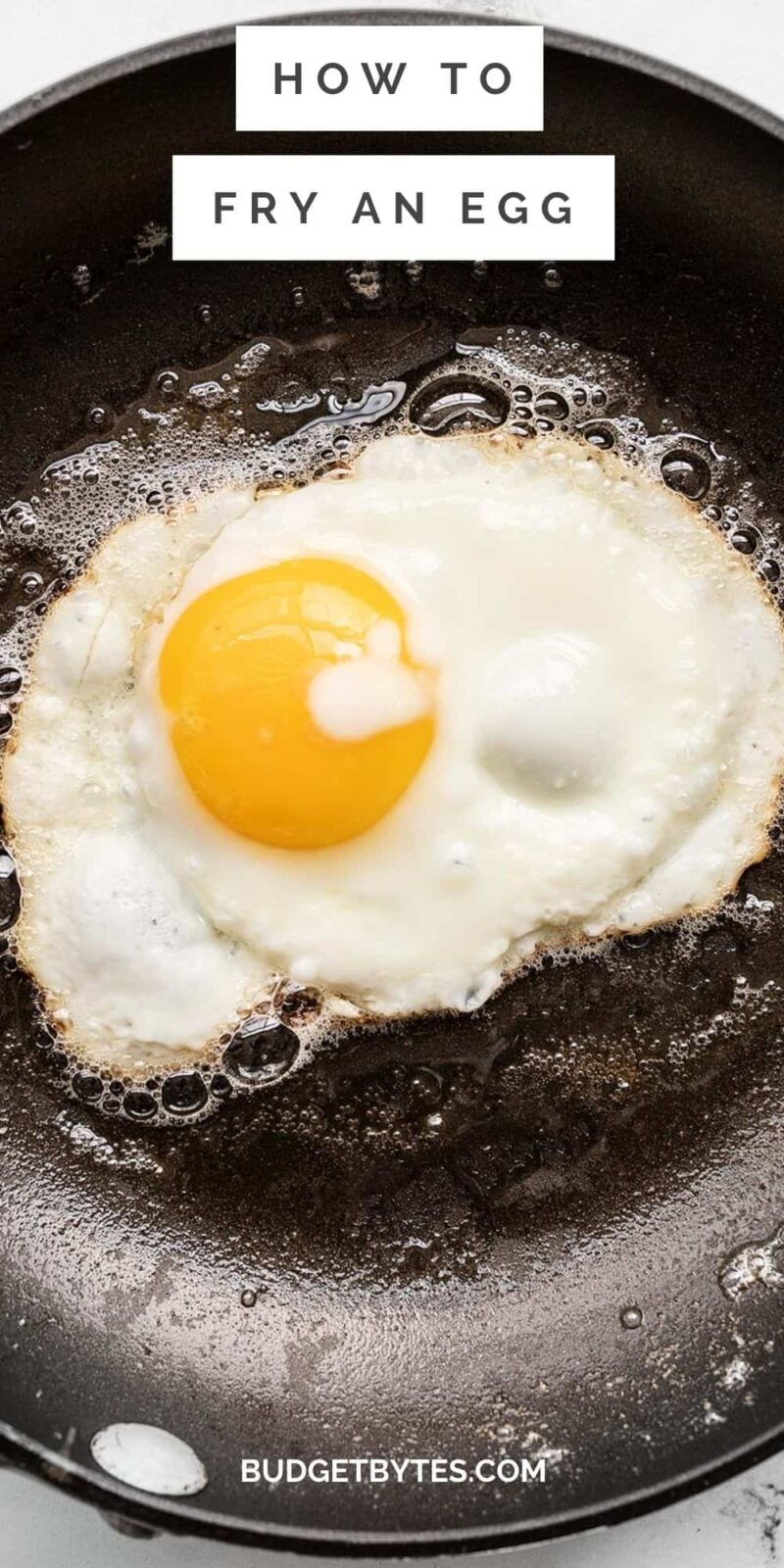 Cast Iron Skillet Non Stick Fried Eggs 