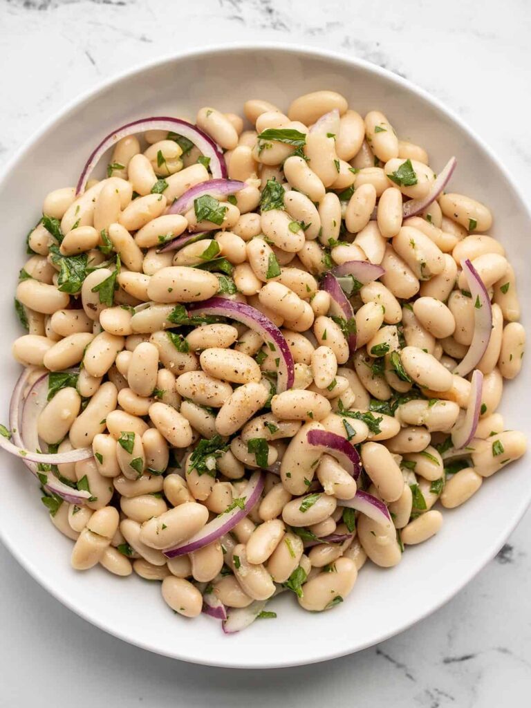 Lemony White Bean Salad - Budget Bytes