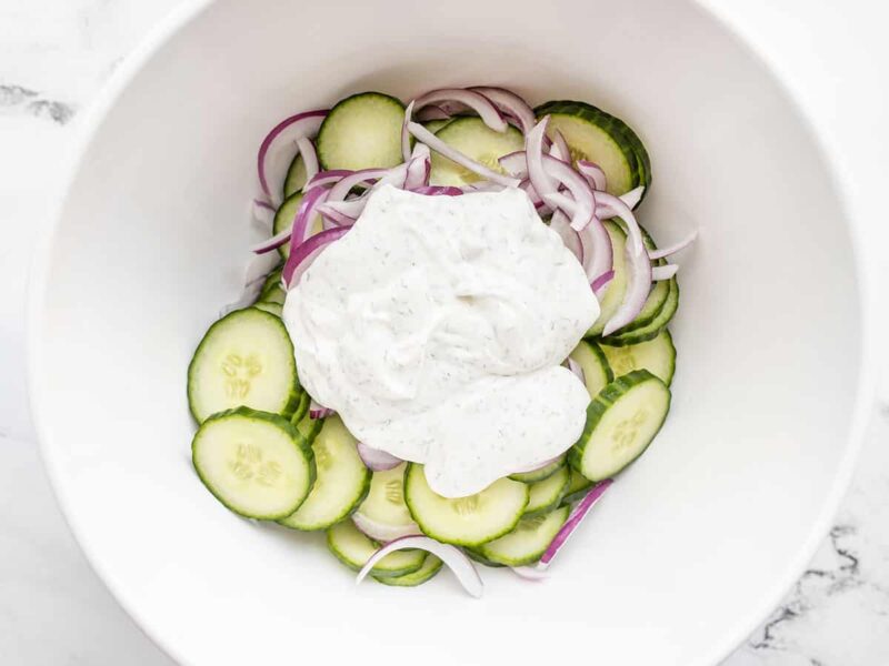 Creamy Cucumber Salad Budget Bytes 6670