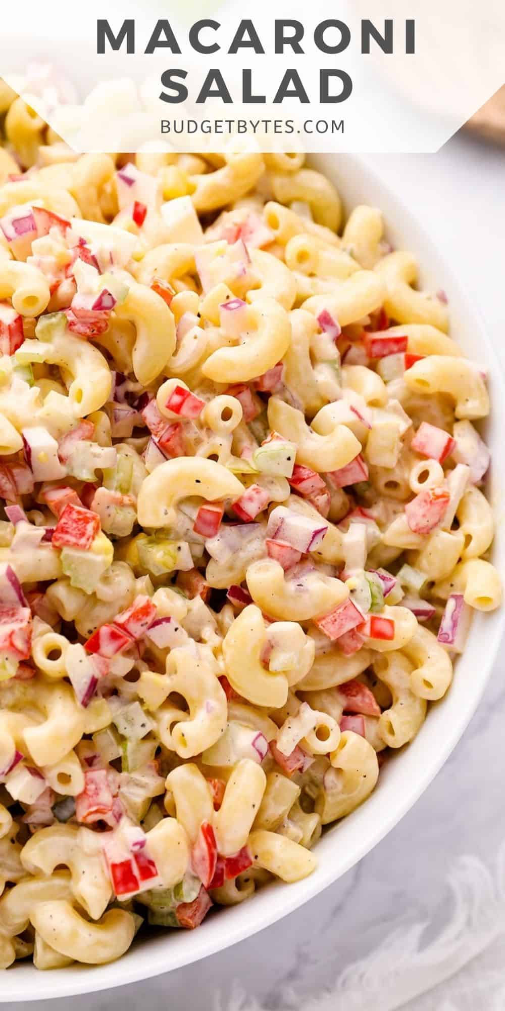 Macaroni Salad - Budget Bytes