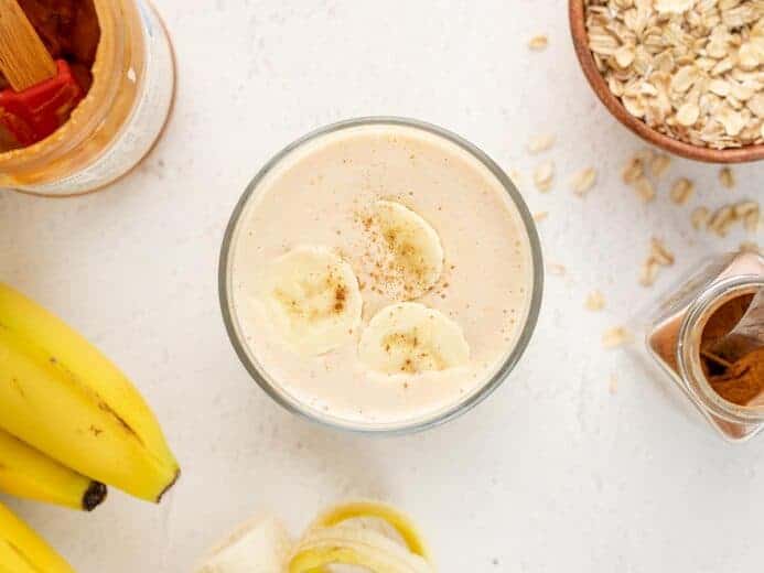 Peanut Butter Banana Smoothie - Budget Bytes