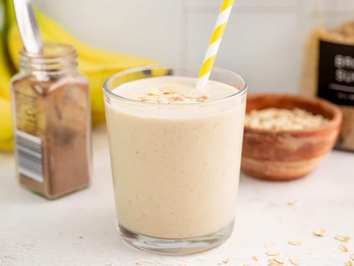 Top 122+ imagen peanut butter banana smoothie recipe - abzlocal fi
