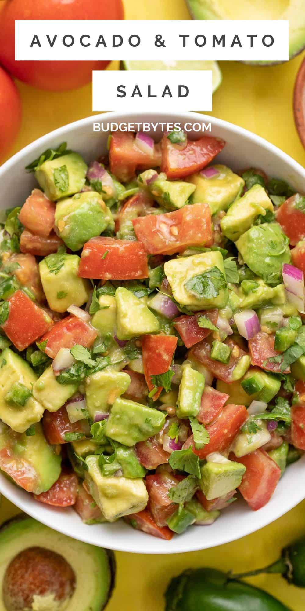 Avocado and Tomato Salad - Budget Bytes