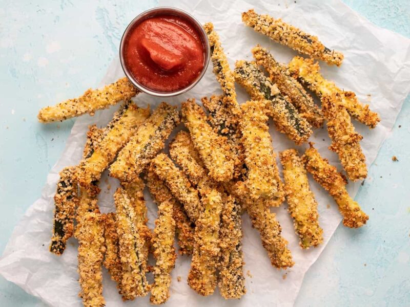 Baked Zucchini Fries - Step by Step Photos - Budget Bytes