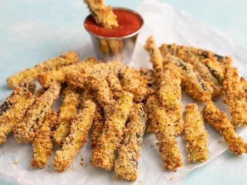 Baked Zucchini Fries - Step by Step Photos - Budget Bytes