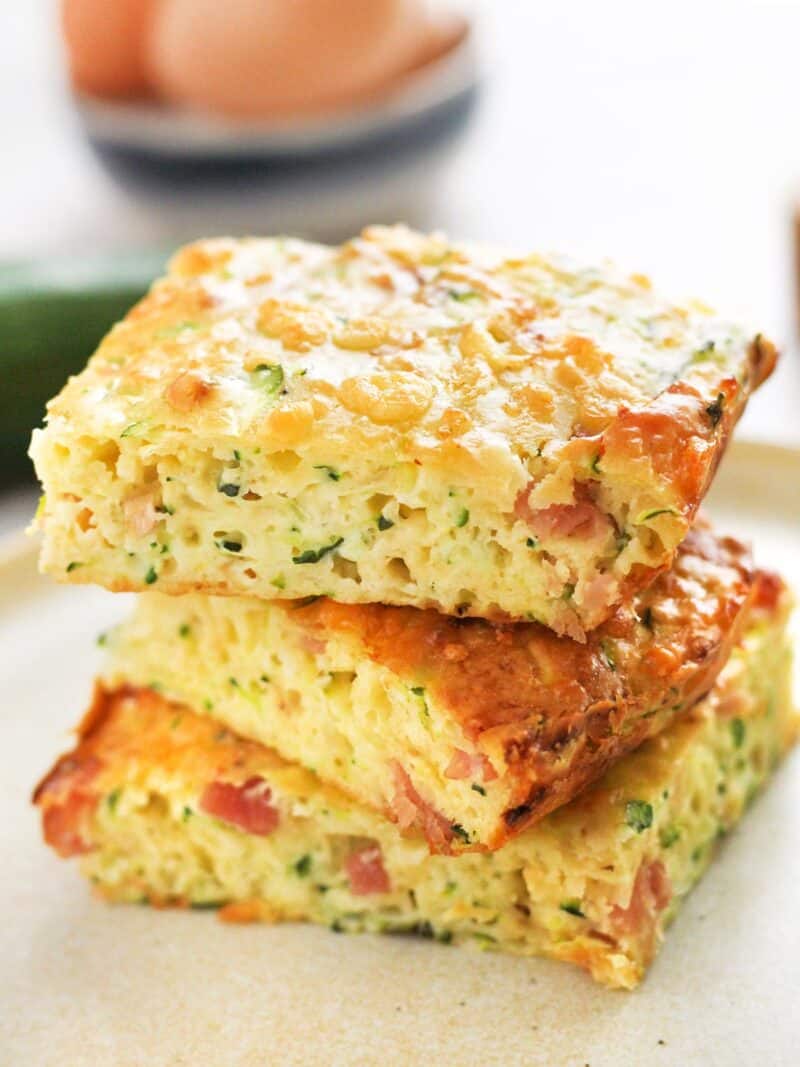 Zucchini Slice - Budget Bytes