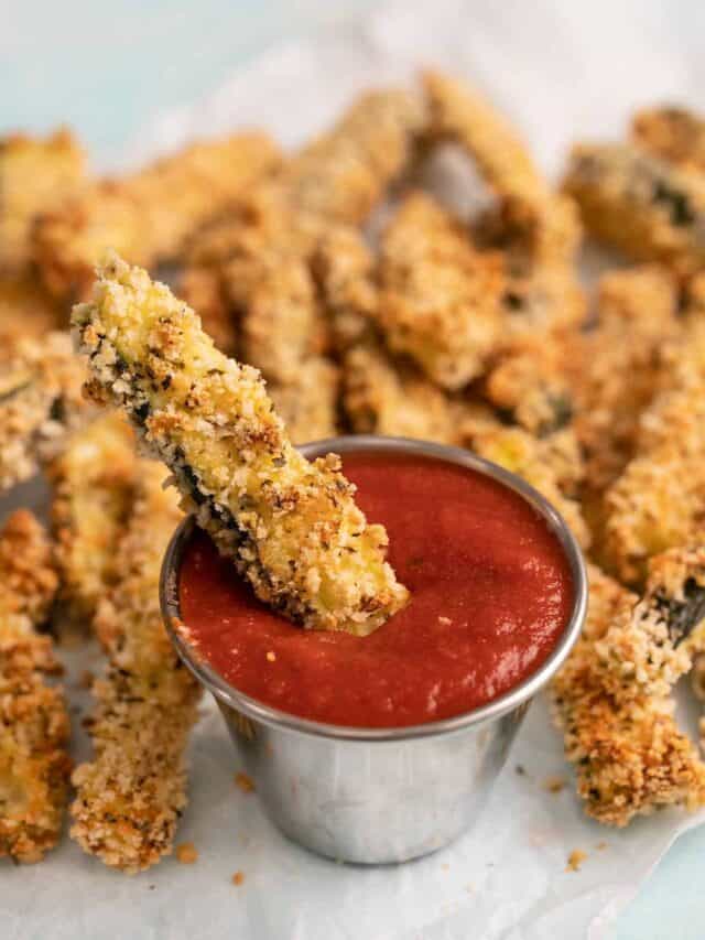 Baked Zucchini Fries Budget Bytes