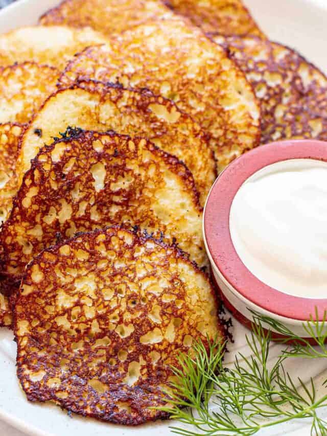 Deruny (Ukrainian Potato Pancakes) - Budget Bytes