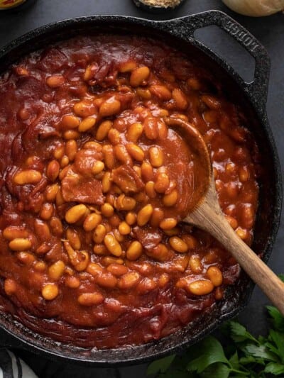 Sweet and Tangy Baked Beans Recipe - Budget Bytes