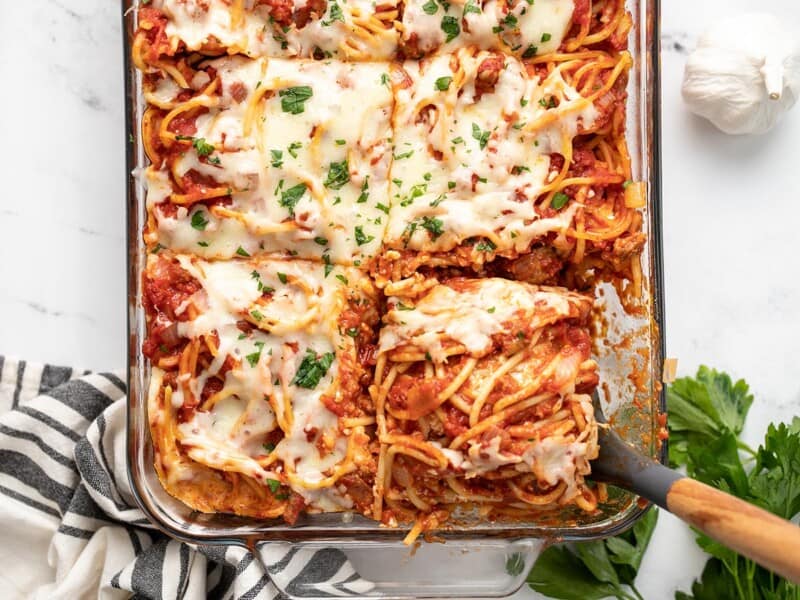 Baked Spaghetti - Budget Bytes