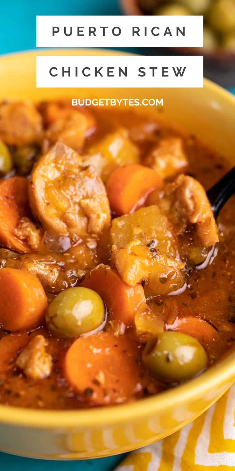 Pollo Guisado (Puerto Rican Chicken Stew) - Healthy Lifehack Recipes