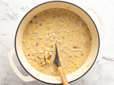 Creamy White Chicken Chili - Budget Bytes