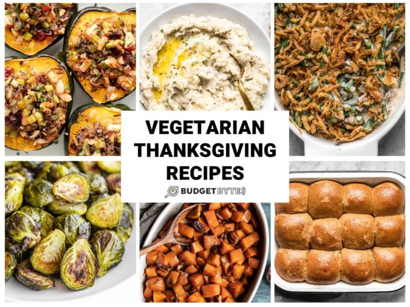 Recipes for side dishes at thanksgiving