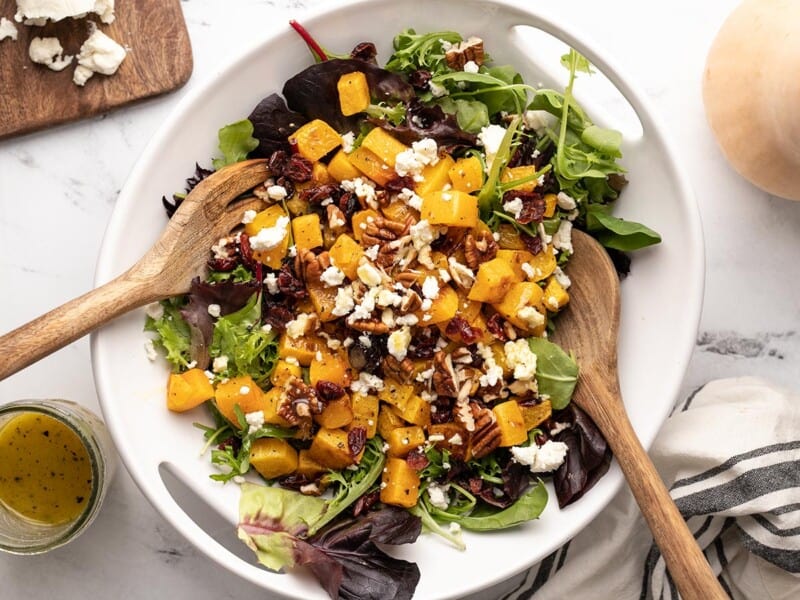 Butternut Squash Salad - Budget Bytes